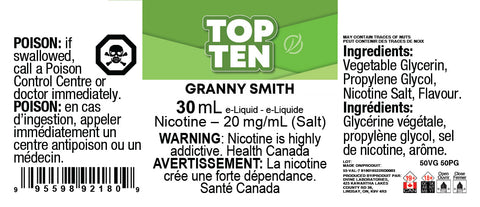 SALTS: GRANNY </P>Smith ONTAX