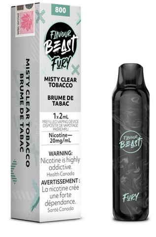 *MISTY CLEAR </P>TOBACCO