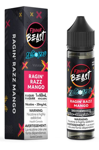 RAGIN' </p>Razz Mango Iced 60ml ONTAX