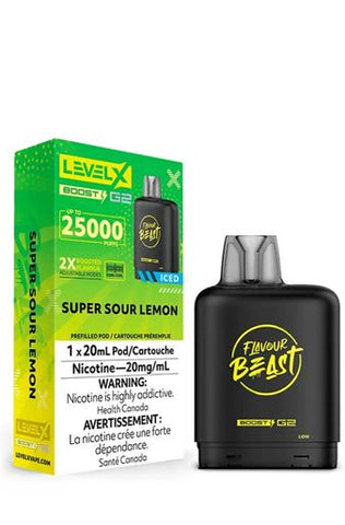 SUPER SOUR </P>Lemon Iced ONTAX