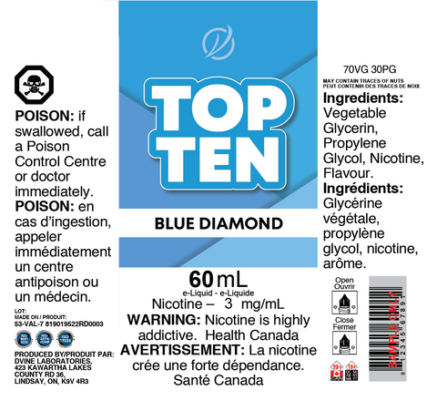 REG: DIAMOND BLUE </P>ButterPecan ONTAX