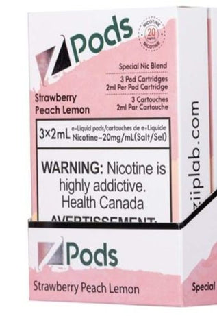 Z PODS </P>Straw Peach Lemon ONTAX